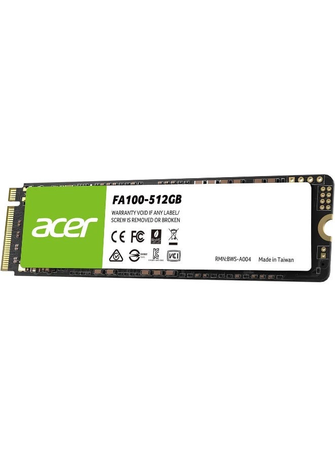 Acer FA100 512GB M.2 PCI Express 3.0 3D TLC NVMe Internal Solid State Drive 512 GB - Image 3