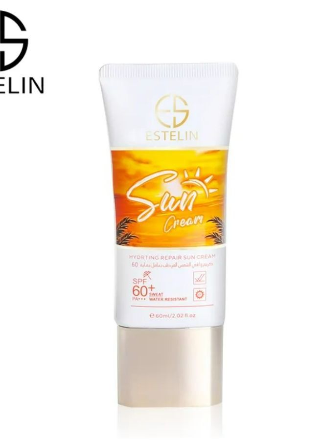 ESTELIN Hydrating Repair Sun Cream Spf 60+ Multicolour 60ml - Image 4