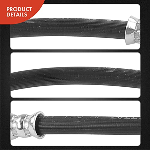 A-Premium Front Passenger Brake Hydraulic Hose Compatible with Select Kia Models - Cadenza 2014 2015 2016 - Replace# 587323R700 - Image 5