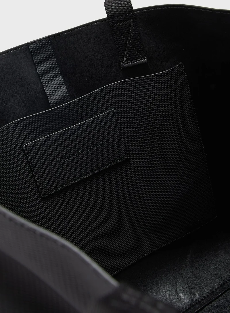 Calvin Klein Jeans Tagged Slim Tote