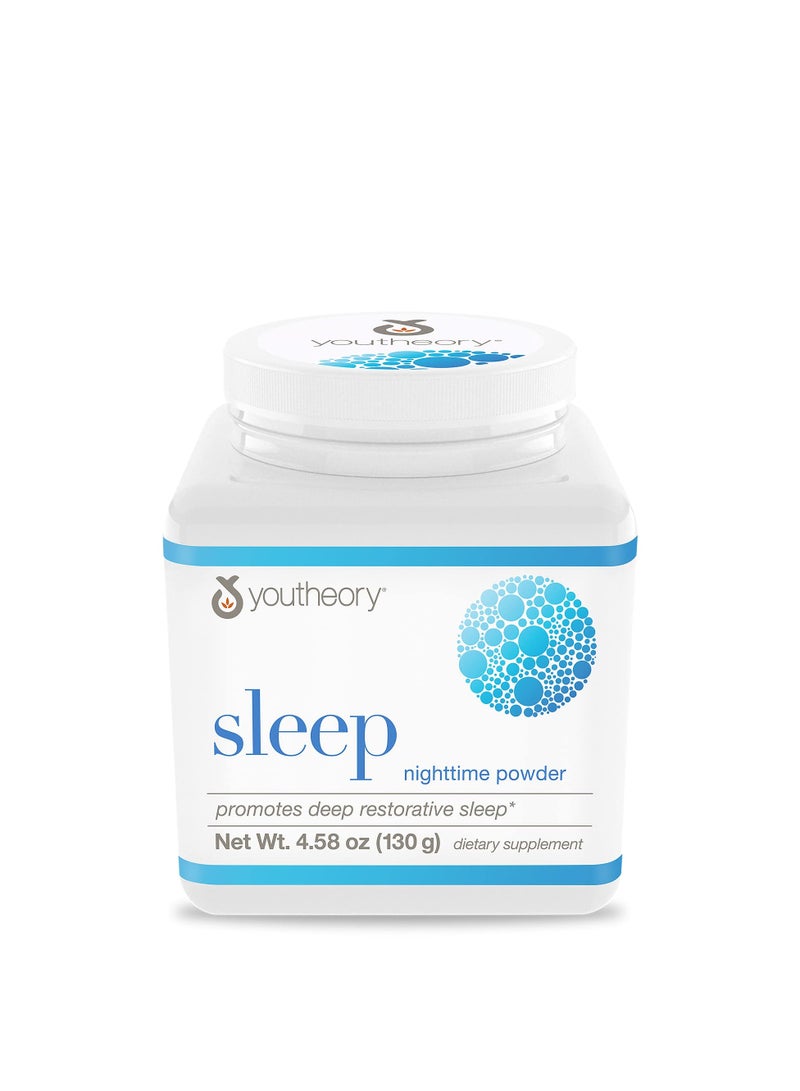 Sleep Nighttime Powder Promotes Deep Restorative Sleep Net Wt. 4.58 Oz 130 G