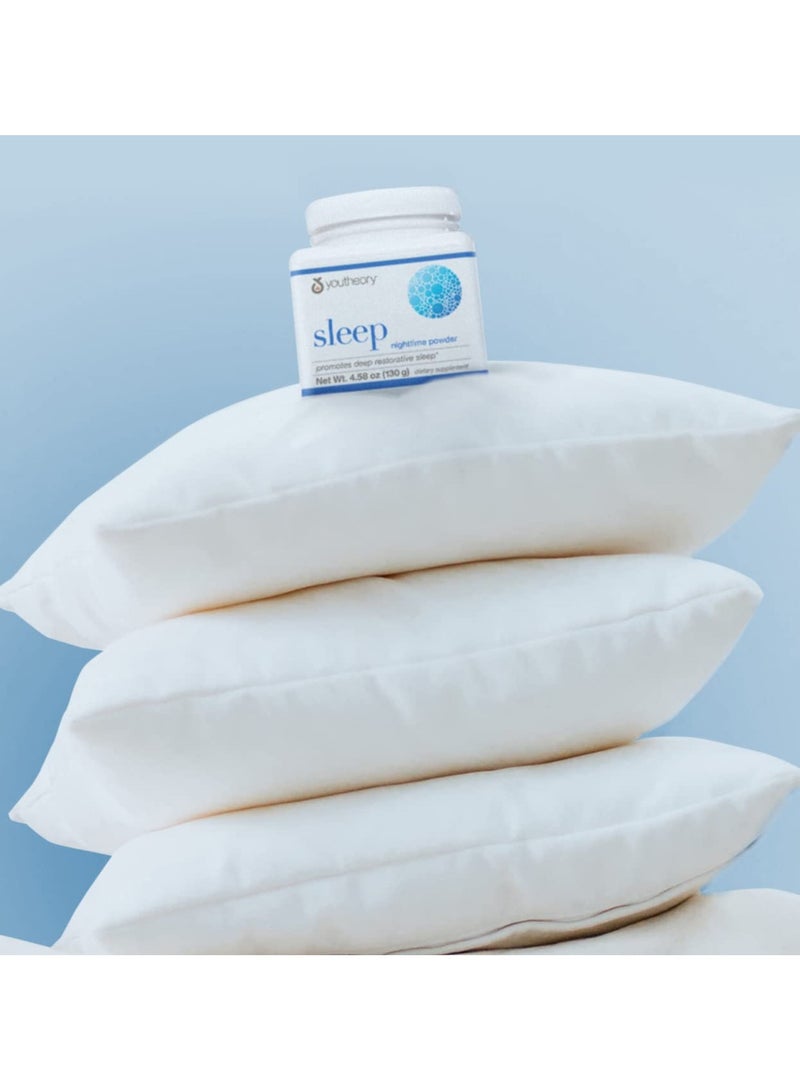 Sleep Nighttime Powder Promotes Deep Restorative Sleep Net Wt. 4.58 Oz 130 G