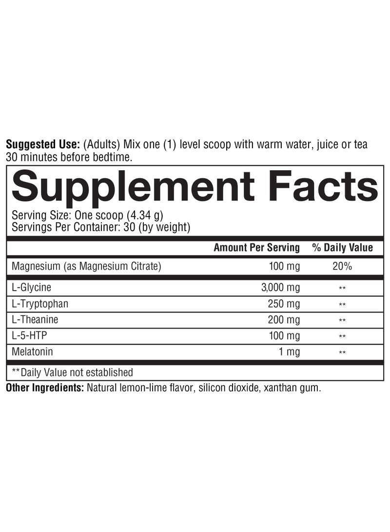 Sleep Nighttime Powder Promotes Deep Restorative Sleep Net Wt. 4.58 Oz 130 G