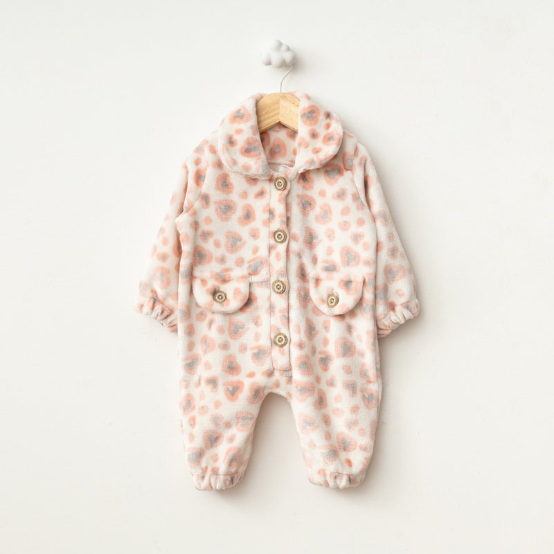 Baby Fou Leopard Printed Jumpsuit - Image 1