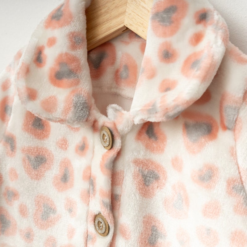 Baby Fou Leopard Printed Jumpsuit - Image 2