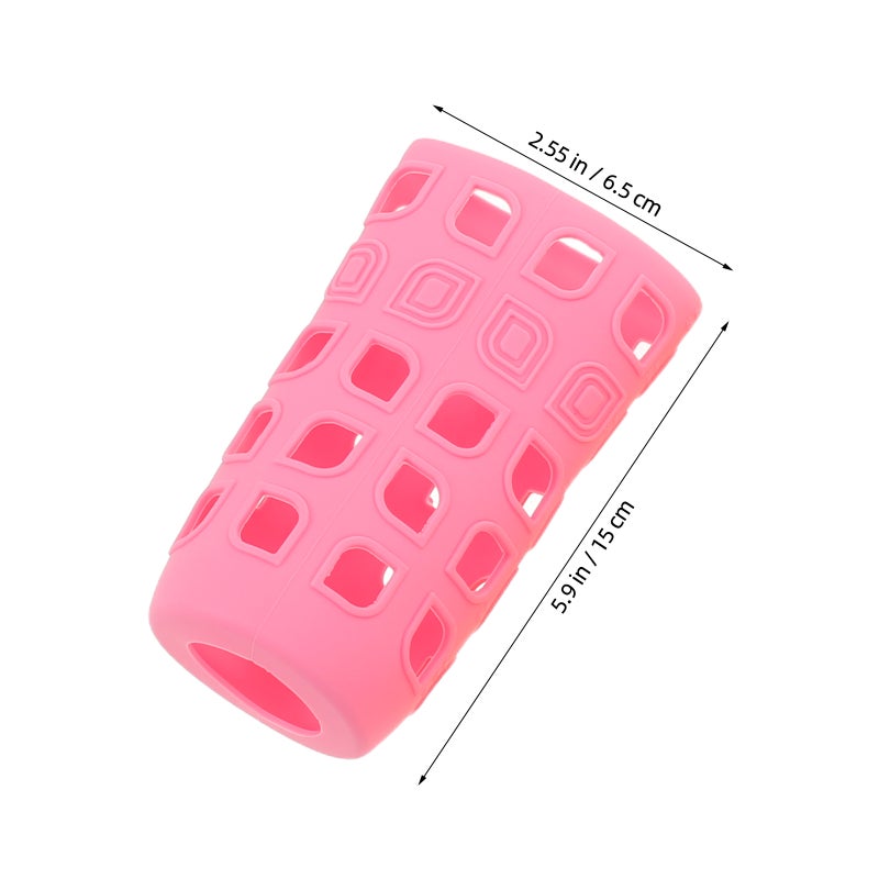 5Pcs Silicone Insulating Bottle Sleeves for Glass Cups Assorted Colors - Image 2