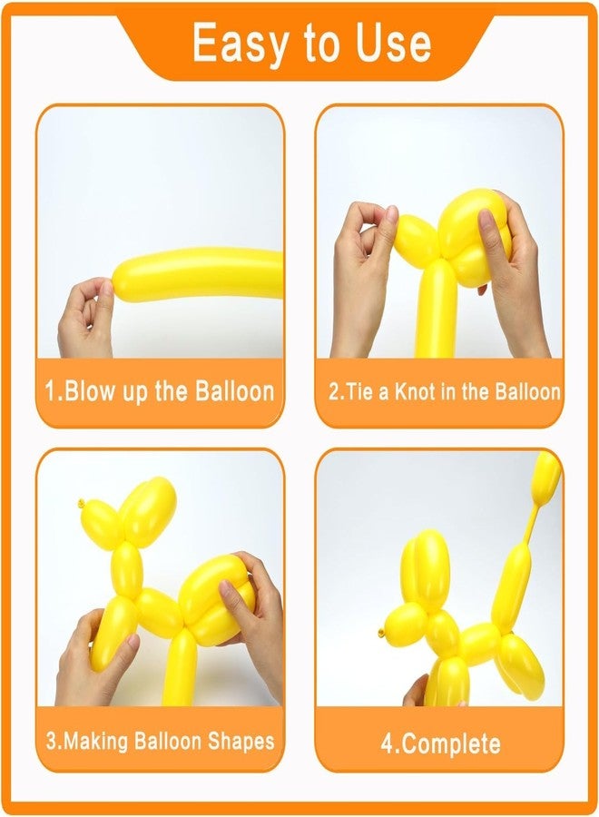 TIZOQ 101Pcs Long Skinny Birthday Balloons For Decorations Items Multicolor Twisting Balloon For Decoration For Kids Birthday, Weddings, Christmas, Party Decorations(Pack of 101, Multicolor) Rubber - Image 4