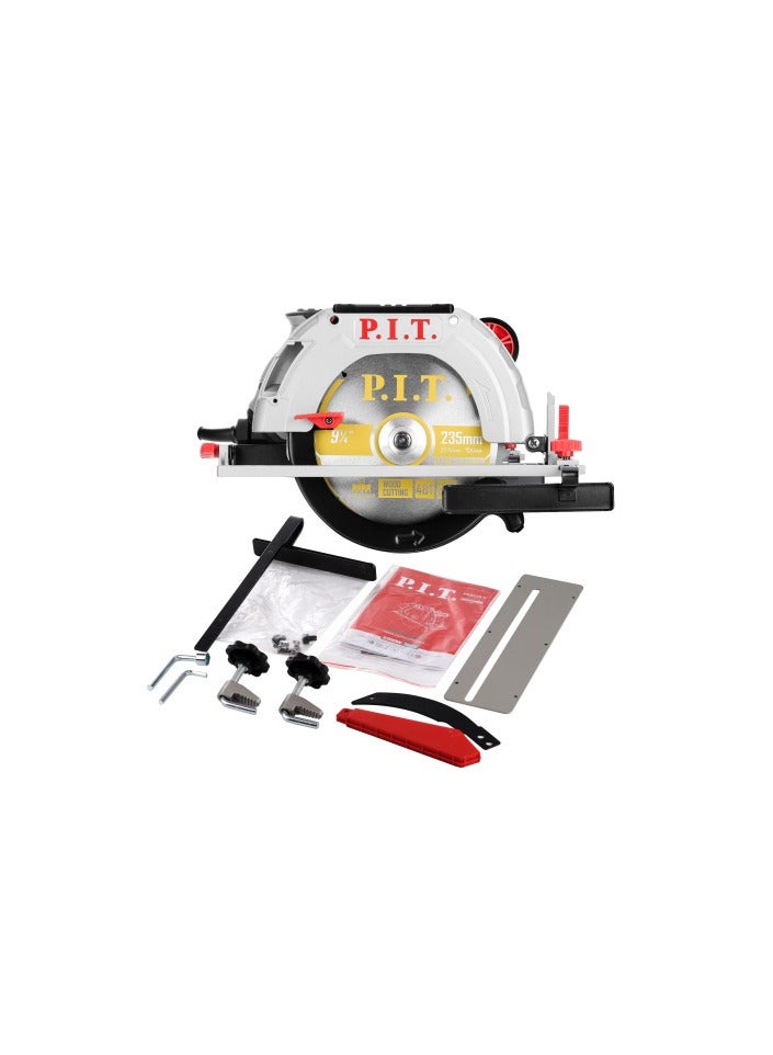 .P.I.T. منشار دائرىي كهرباء (9.5)"  (235) مم (2200) وات  / PKS235-C - Image 3
