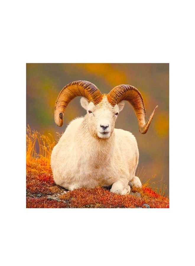 RYN Sheep Mdf Wall Art Multicolour 30x30centimeter - Image 2