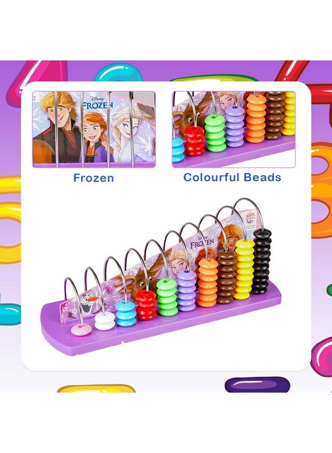 Ratna's Frozen Learning Abacus for Counting Addition Subtraction | Math's Learning Early Educational Kit Toy for Kids 3+ Years