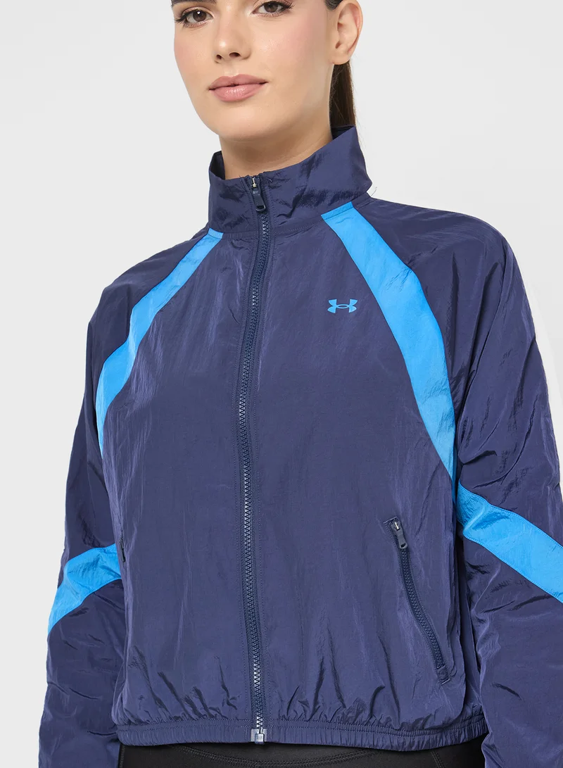 UNDER ARMOUR  Icon Crinkle Jacket for Women | Best Price UAE
