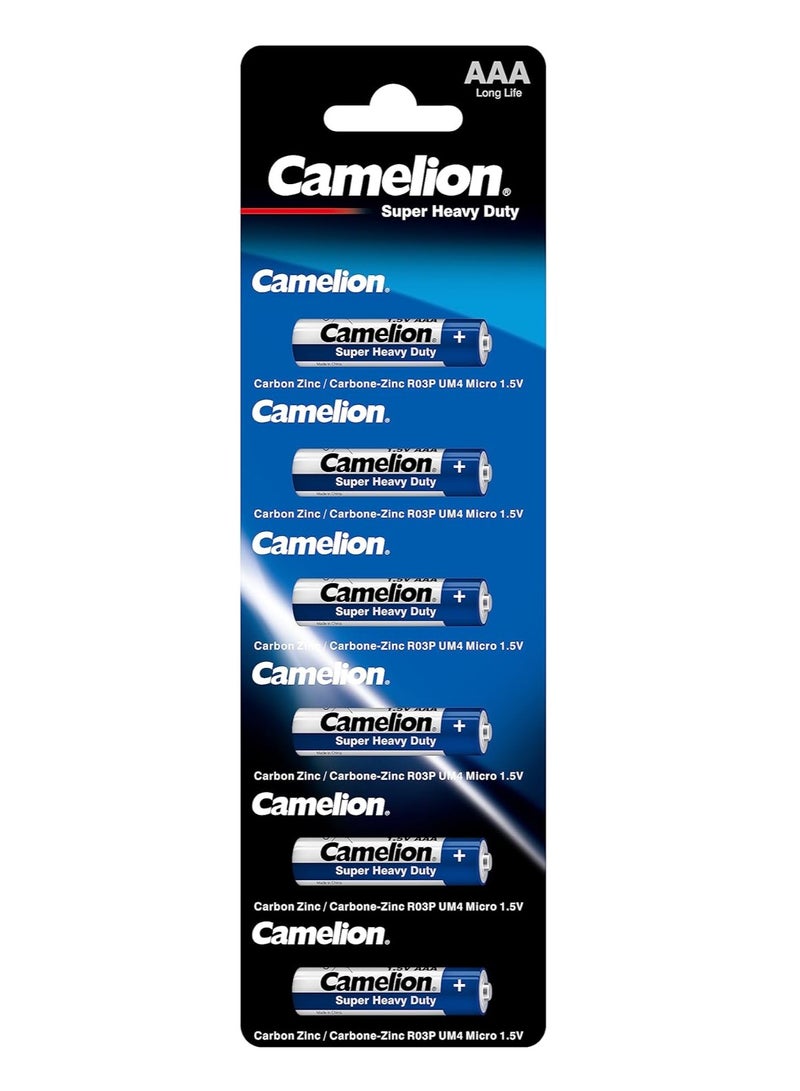 Camelion Camelion Pack AAA Heavy Duty Battery e 1.5V (2Pack) 96 Packs - Image 2