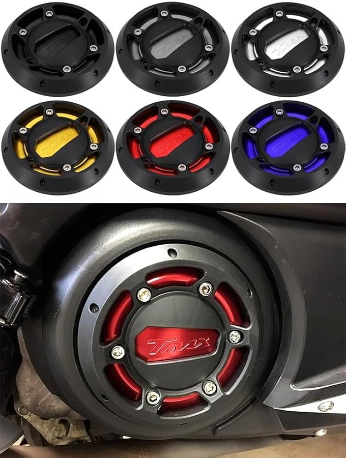 Red Motorcycle Stator Engine Cover Guard For TMAX 530 500 2004 2016 XP530 XP500 - Image 5