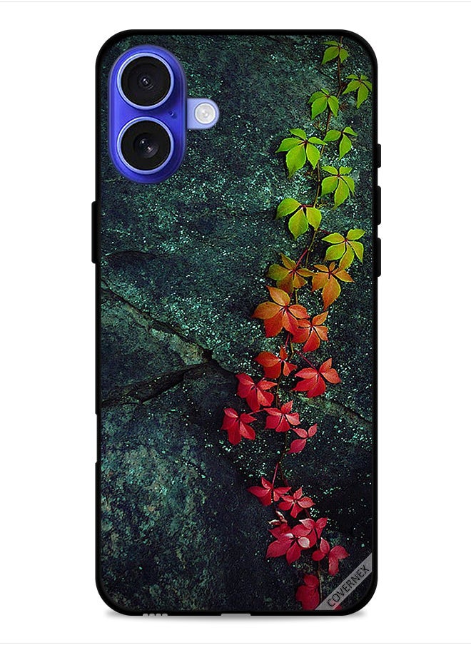 Covernex - Apple iPhone 16 Protective Case Cover Beautiful Leaves - Image 1