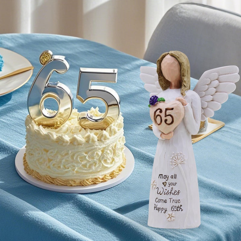 AcowSpt هدايا عيد ميلاد acowspt 65 للنساء 65 ديكورات عيد ميلاد للنساء 65 ديكورات عيد ميلاد 65 أفكار هدايا عيد الميلاد 65 سنة هدايا للنساء تمثال باليد. - Image 3