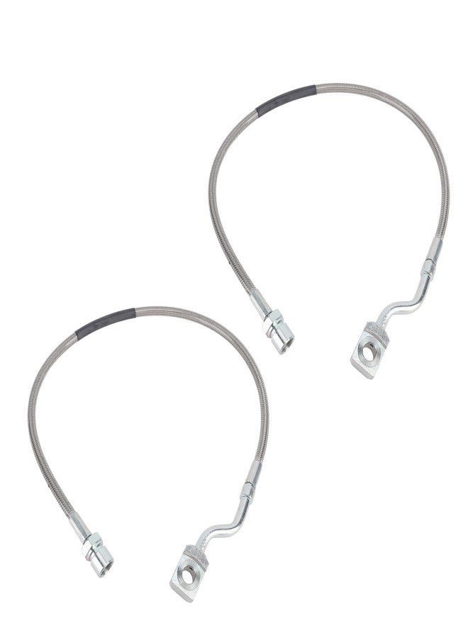 2PCS Front Brake Lines 89370 Improved Driving Performance Metal Strong Structure for 1500 2500 3500 HD Vehicle Models - Image 4