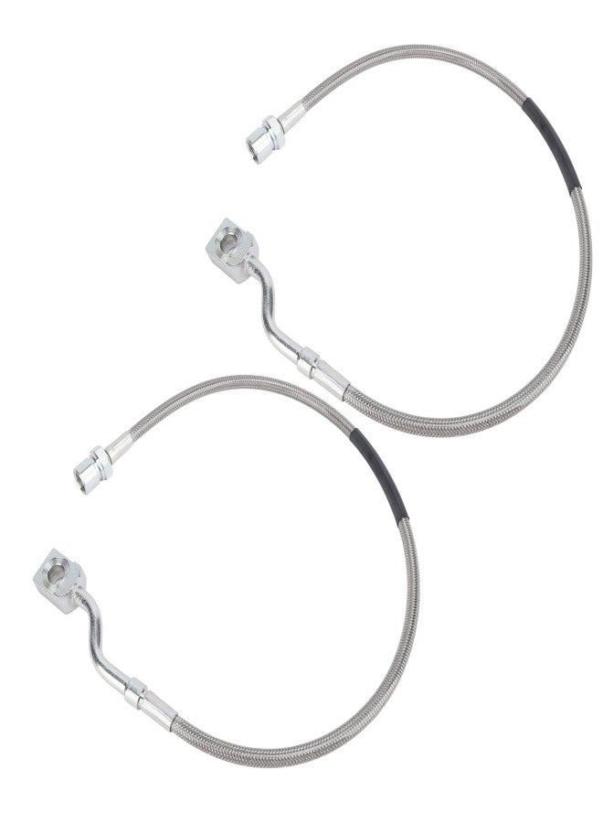 2PCS Front Brake Lines 89370 Improved Driving Performance Metal Strong Structure for 1500 2500 3500 HD Vehicle Models - Image 3