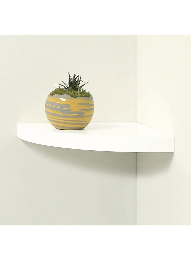 Home Box Jazz Corner Shelf 35 x 3.8 x 35 cm - Image 2