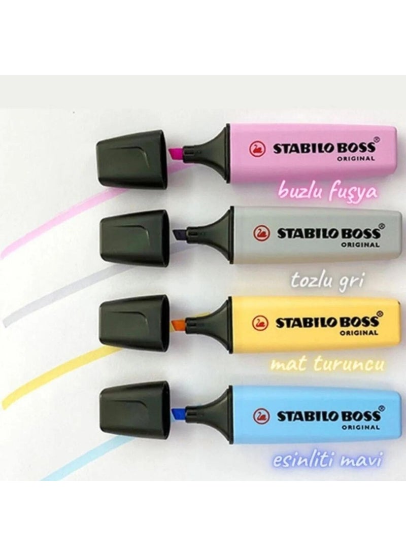 STABILO Boss Original Highlighter Set of 4 
