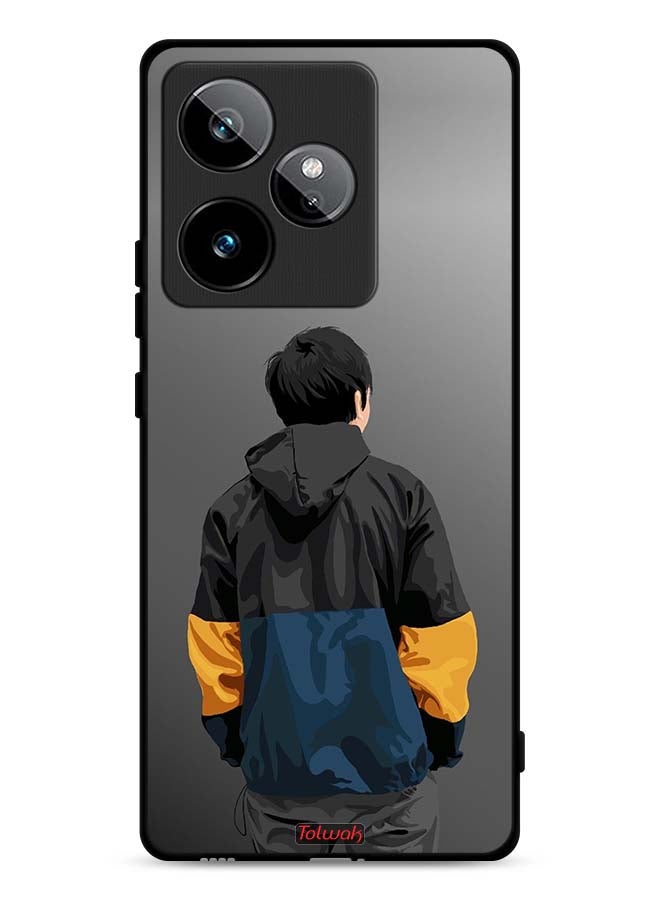 Tolwak غطاء حماية لجهاز Realme GT 7 5G - فن بورتريه للصبي