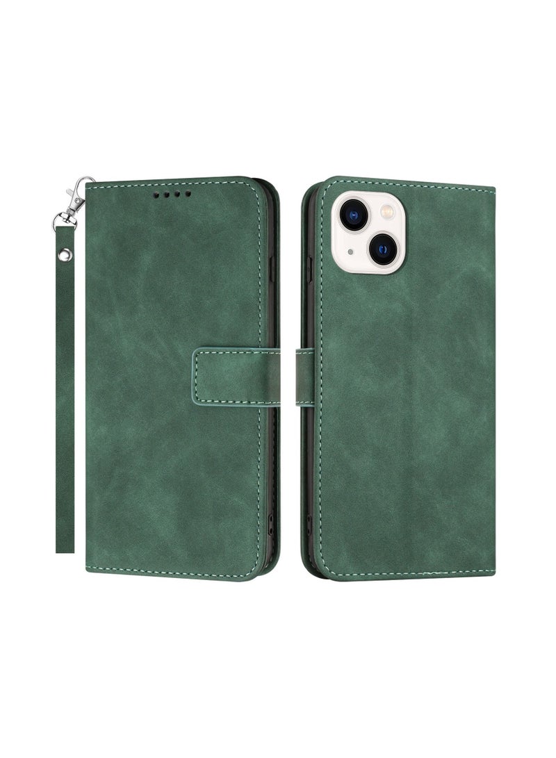 Suteni Flip Cover Leather Protective Hidden Card Slots Phone Case for iPhone - Image 1