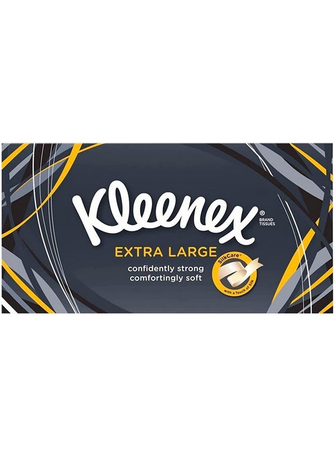 Kleenex Extra Large Strong & Soft Facial Tissue 2Ply 90'S | Pack Of 2  - Image 1