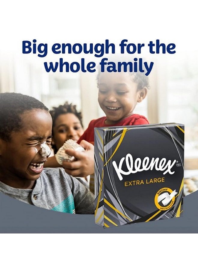 Kleenex Extra Large Strong & Soft Facial Tissue 2Ply 90'S | Pack Of 2  - Image 3