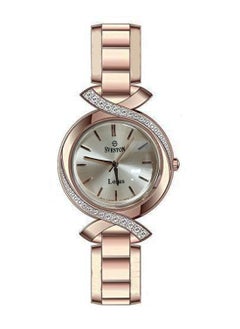 Sveston Lotus Women's Analog Quartz Rose Gold Stainless Steel Watch 190369 