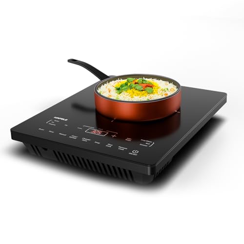 Hafele Magnechef Induction Cooktop |2100W High Power | Ceramic Glass Plate | Auto Cook Menus | Intuitive Touch Control | 2 Year Warranty | Black - Image 1