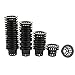 CM Pack of 40 Net Pots Plant Net Cups Nursery Pots Heavy Duty Wide Lip Design Mesh Pots for Hydroponics Aquaponics - Image 2