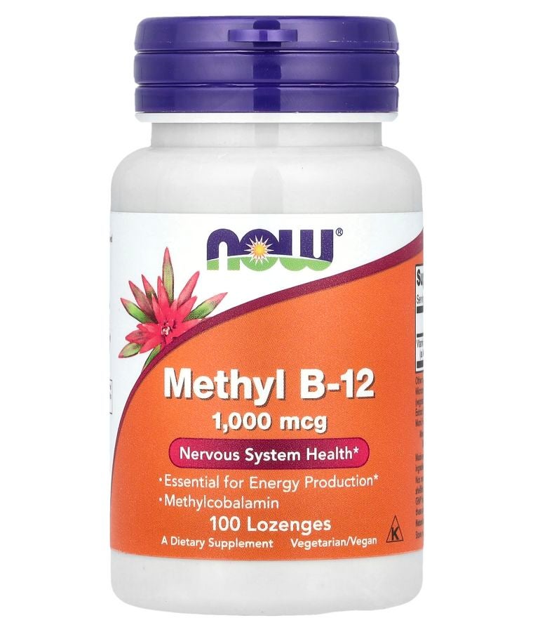 now Methyl B-12 1000 mcg 100 Lozenges
