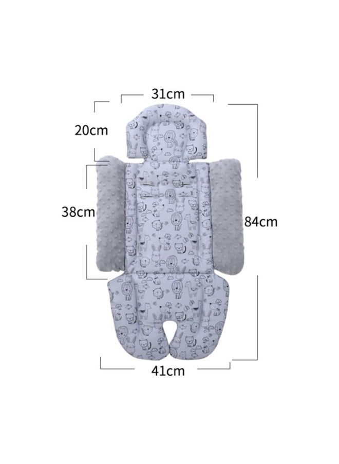 Baby Stroller Cushion Pad,Stroller Liner Insert, Soft Support Cushion, Non-slip Cushion，Fully Enclosed Design，Universal Cushion for Prams/Child Seats/Baby Dining Chairs,Baby Car Seat Cushion,Non-Slip Bottom - pzsku/ZD8937F6BF98FDA4A873CZ/45/_/1734323324/2e42acb0-3063-442b-acc9-1a96a019cbbf