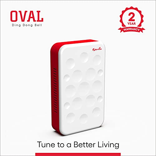 Fybros Oval Ding Dong Doorbell For Home | 2 Year Warranty |- Made in India - Image 5