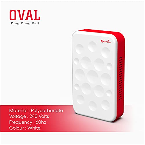 Fybros Oval Ding Dong Doorbell For Home | 2 Year Warranty |- Made in India - Image 4