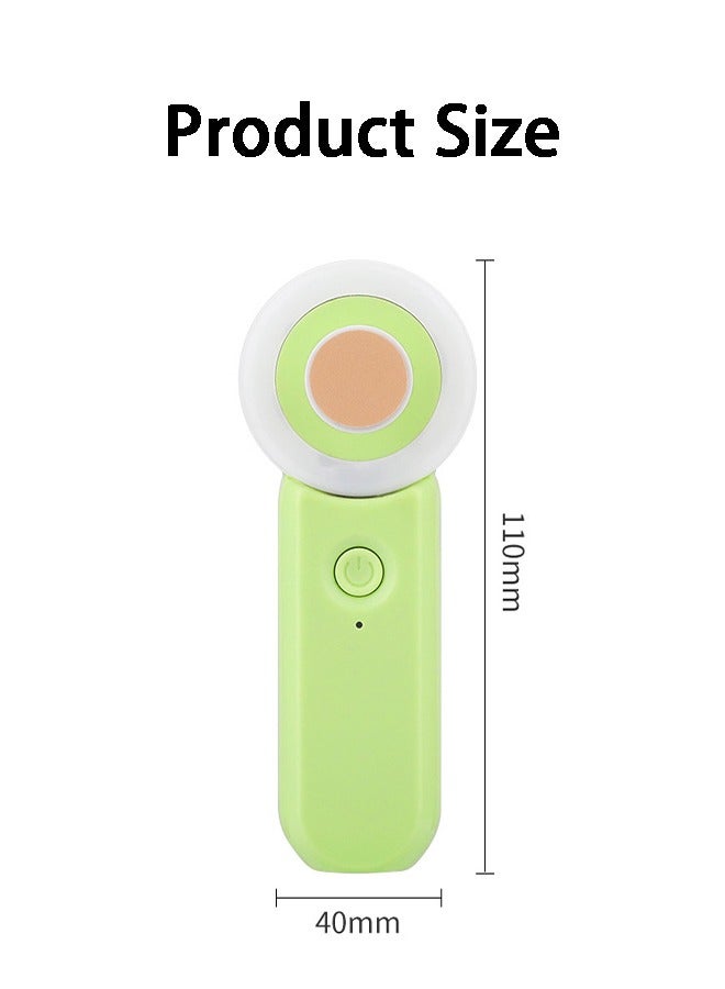 AOLION Baby Nail Trimmer Electric Safe Baby Nail Clippers Baby Nail File 6 Grinding Heads Set Trim Polish Grooming kit With Night Light for Baby and Adult for Newborn Toddler or Adults - Image 2