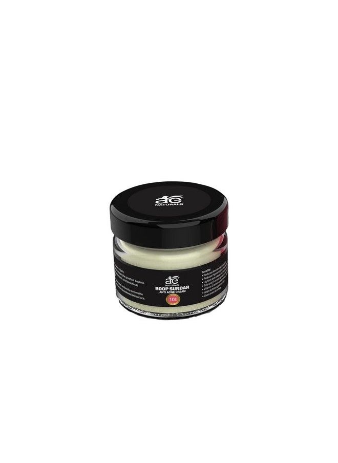 Combo On Roop Sundar Acne Cream 20G And Roop Sundar Soap Pack Of 2 Reduces Wrinkles Aging Process And Pimple Marks Vitamin E Removes Marks And Spots