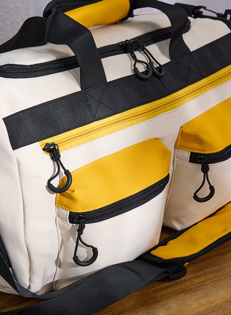 سفنتي فايف حقيبة سفر وصالة رياضية مع جيب للأحذية - Image 3