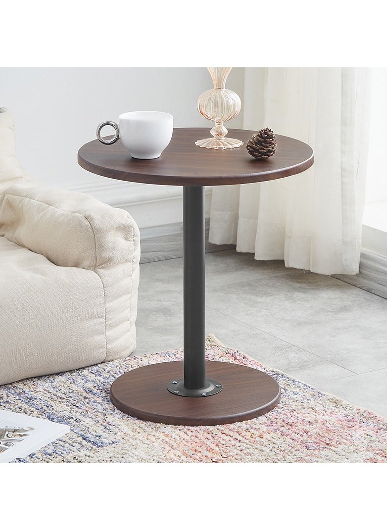 XiuWoo Simple Accent Nordic Style Small MIni Coffee Table Sofa Side Round Table End Table For Home Living Room Study Room Office Bedroom Balcony Patio Nightstand  - Image 1