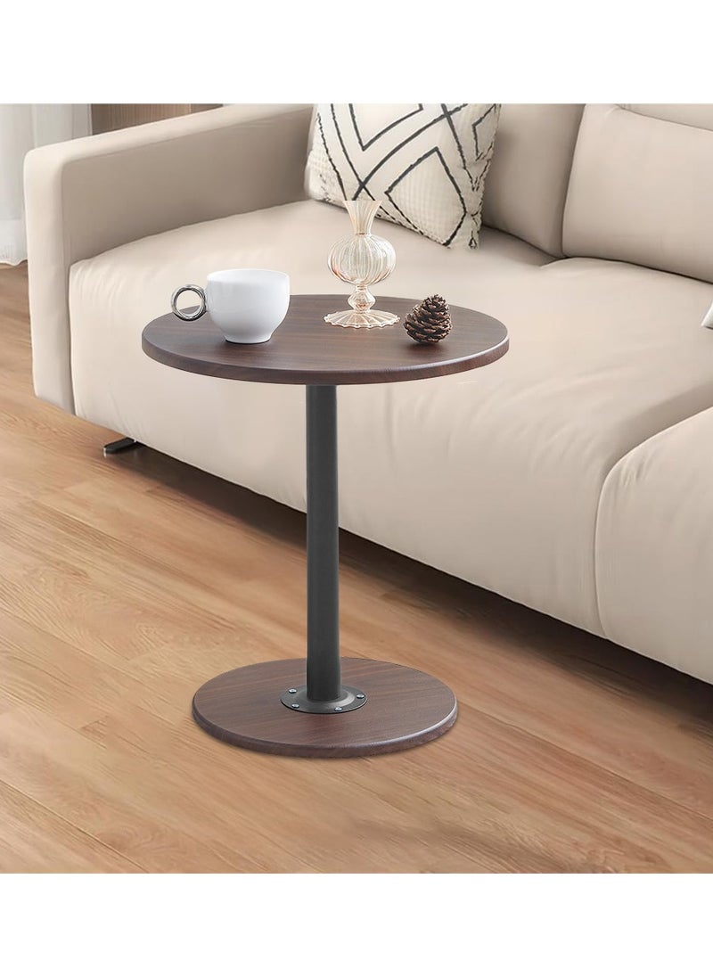 XiuWoo Simple Accent Nordic Style Small MIni Coffee Table Sofa Side Round Table End Table For Home Living Room Study Room Office Bedroom Balcony Patio Nightstand  - Image 3