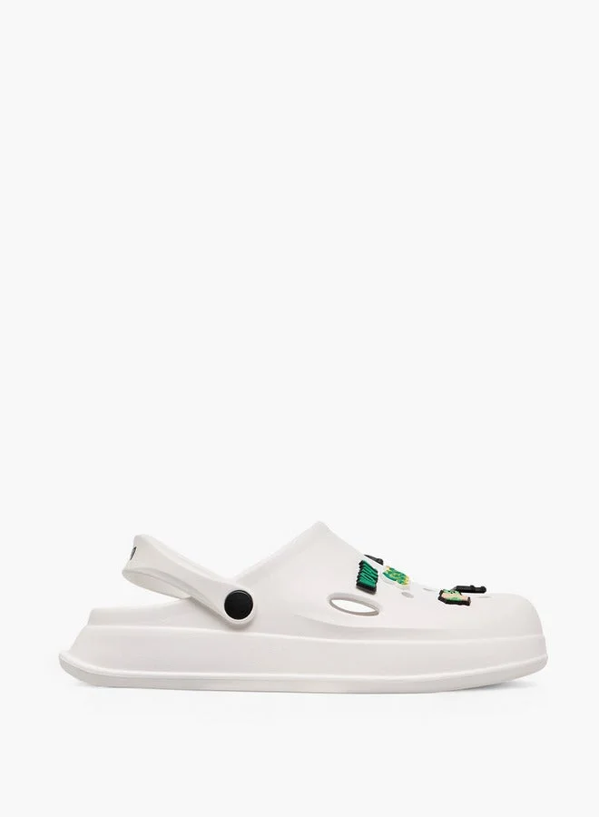 Lee Cooper Men's Jibbitz Accent Clogs