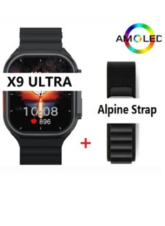 Smart Watch X9 Ultra Super Amoled Display Screen And Aluminum Case Wireless Charging 49mm