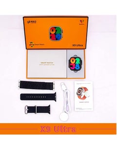 W&O Smart Watch X9 Ultra Super Amoled Display Screen And Aluminum Case Wireless Charging 49mm  - Image 4