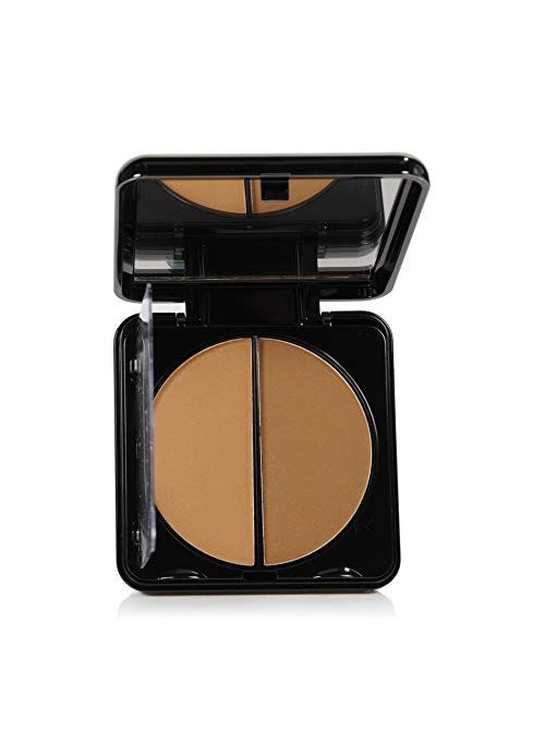 EVE PEARL EVE PEARL HD Dual Pressed Powder Highly Pigmented Long Lasting Makeup Daily Skincare For All Skin Types- Dark 