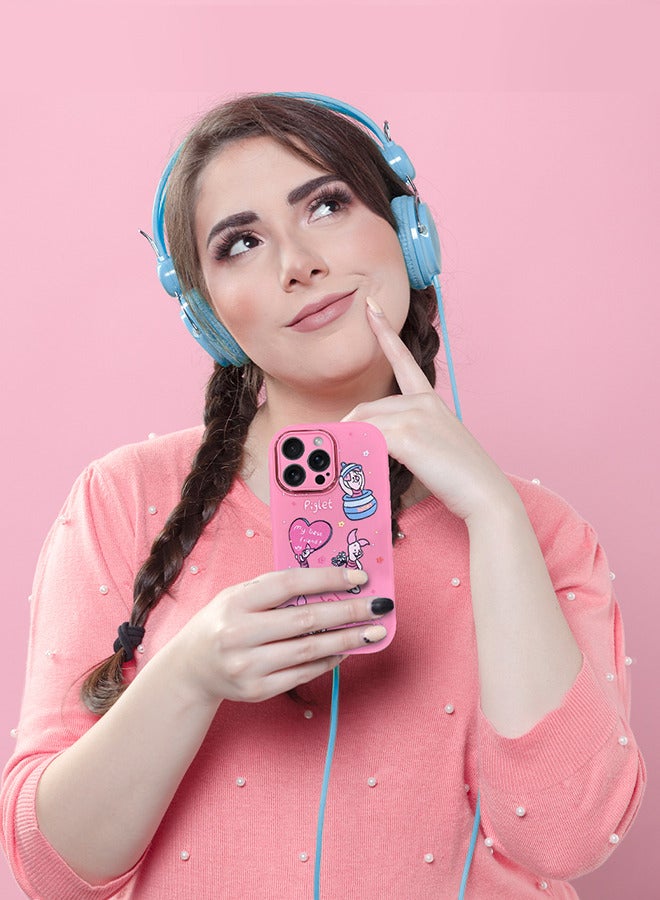 CATANES غطاء آيفون 14 برو ماكس كارتون تصميم فريد للنساء والفتيات مع حماية عدسة الكاميرا P07 - Image 2