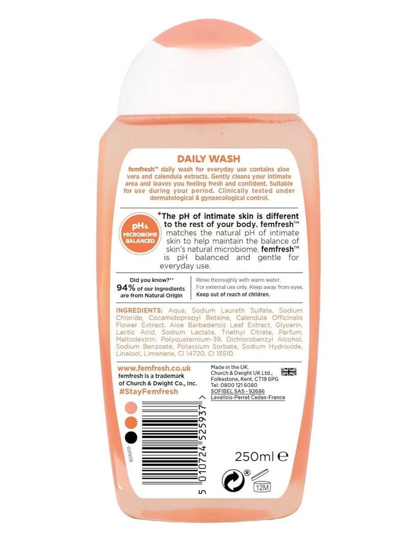 femfresh Femfresh Daily Intimate Wash - 250ml  - Image 4