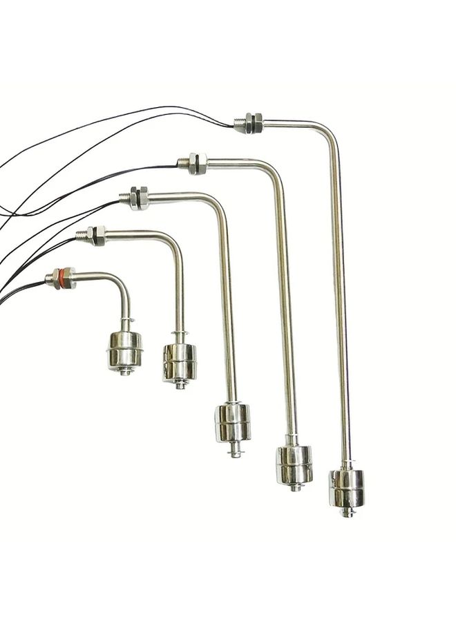 Stainless Steel 200mm Ball Float Valve Side Mount 3 Way Shut Off - Image 2
