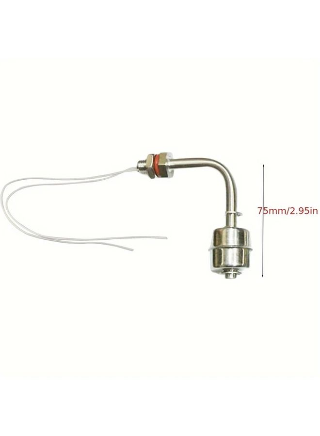 Stainless Steel 200mm Ball Float Valve Side Mount 3 Way Shut Off - Image 3