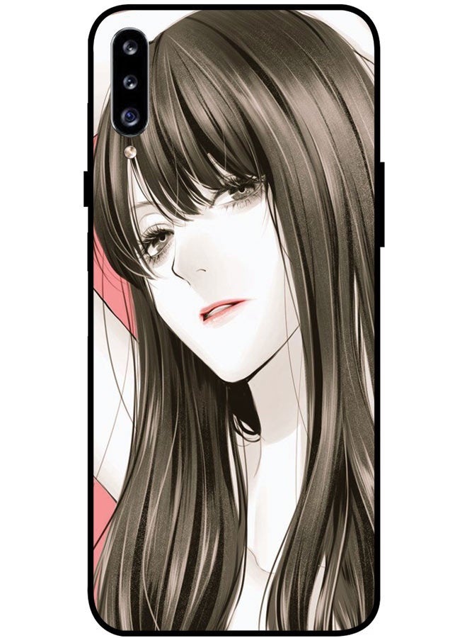 EYE CATCH Protective Case Cover For Samsung Galaxy A20s Smart Series Printed Protective Case Cover for Samsung A20s Gorgeous Girl - Image 1