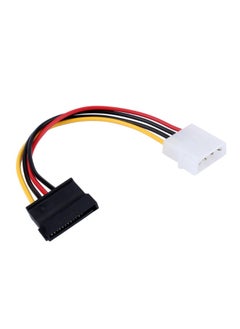 Generic Power SATA IDE 4 pin to 15 pin cable for computer  - Image 1
