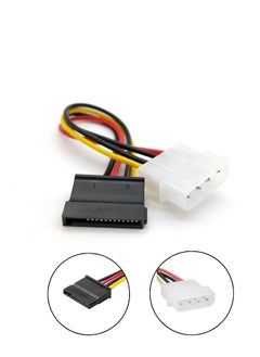 Generic Power SATA IDE 4 pin to 15 pin cable for computer  - Image 2
